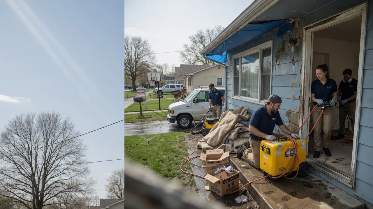 Basement Flood Cleanup in Yosemite, KY near me